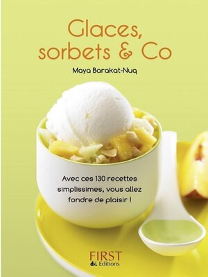 cover image of Glaces, sorbets & Co